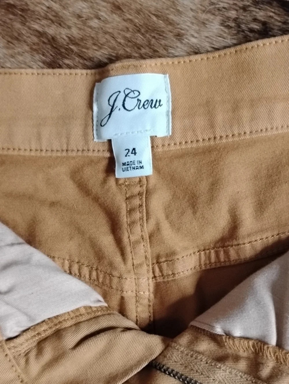 J. Crew Men's Tan Chino Pants